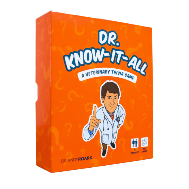 Image of Dr. Know-It-All Card Game box