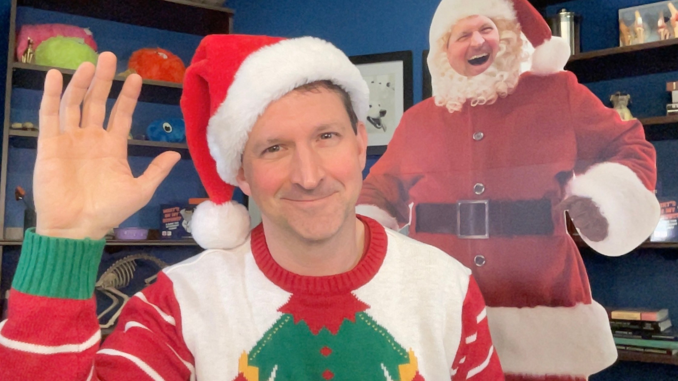 dr. andy roark as santa